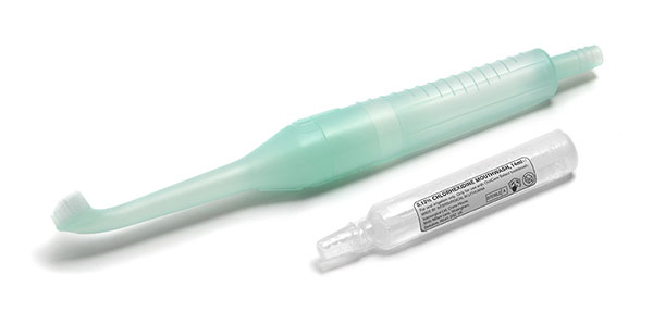 OroCare™ Select toothbrush with 0.12% chlorhexidine ampoule