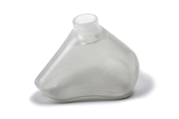 ClearFlex, silicone anaesthetic face mask, size 4, medium adult, 22F