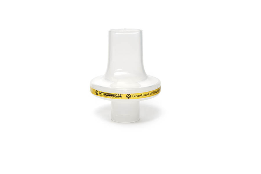 Clear-Guard™ Midi low volume breathing filter with integrated mouthpiece