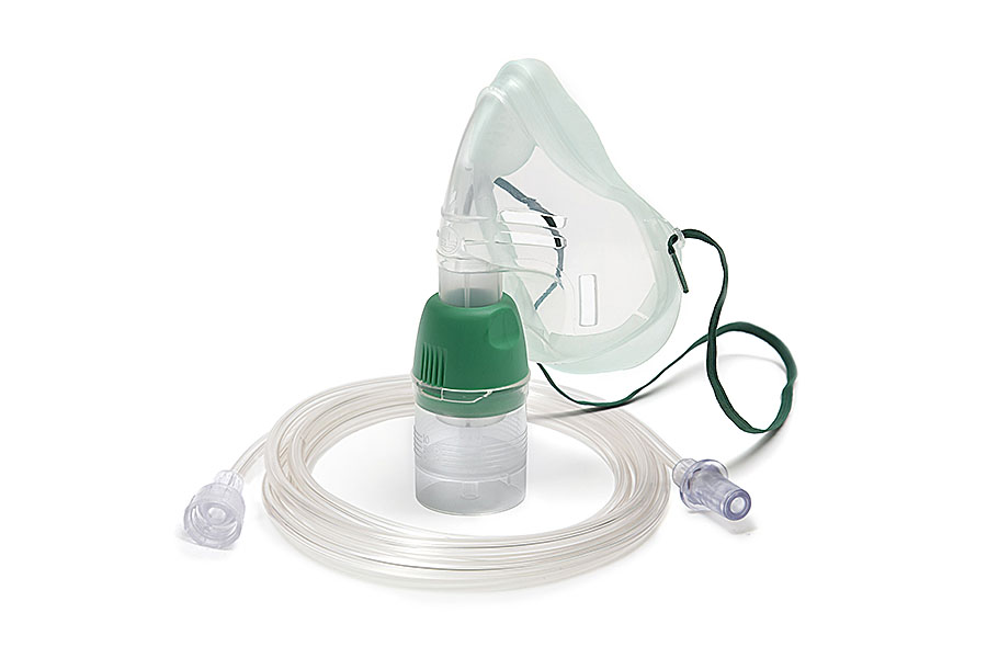 Cirrus™2 nebuliser, adult, Intersurgical EcoLite™ mask kit and tube with universal connector, 2.1m