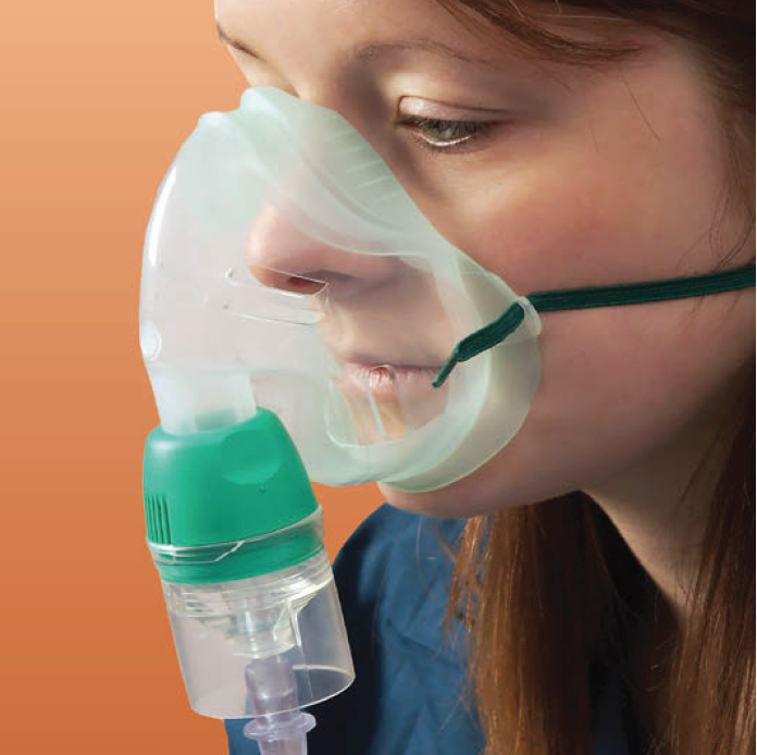 Подача кислорода через маску
